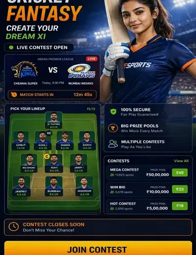 9131 (9131 bet) fantasy cricket & matchday visual 3